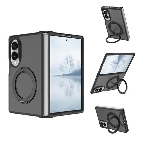 Samsung Galaxy Z Fold 8 - Translucent RingCore 360° Rotating Kickstand MagSafe Case