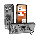 Nothing Phone 4a Pro - StrikerCore Military Grade Armor Case with Rotating Ring Stand