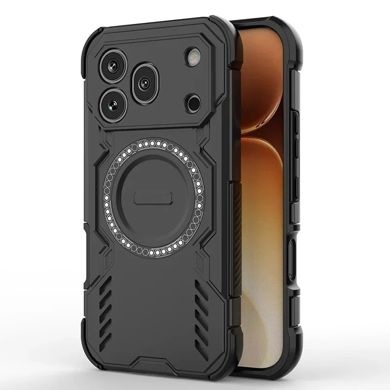 Honor 600 Pro - HexCore Heat Dissipation Airbag MagSafe Case
