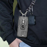 Nothing Phone 4a Pro - StrikerCore Military Grade Armor Case with Rotating Ring Stand