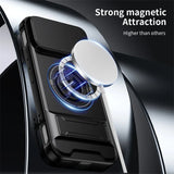 Infinix GT 50 Pro - Magnetic Ironclad Case with Sliding Lens Cover, Ring Holder & Kickstand