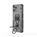 Nothing Phone 3a Lite - StrikerCore Military Grade Armor Case with Rotating Ring Stand