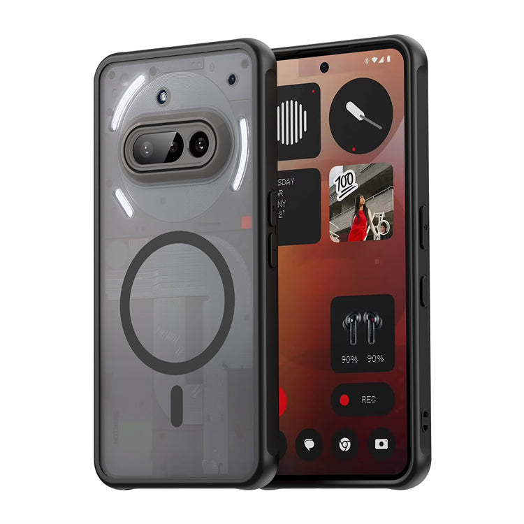 Nothing Phone 3a - Translucent SnapGuard Magnetic Armor Mobile Case