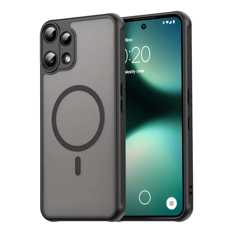 Nothing Phone 3a Lite - Translucent SnapGuard Magnetic Armor Mobile Case