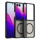 Samsung Galaxy Z Flip 8 - Translucent SnapGuard Magnetic Armor Mobile Case