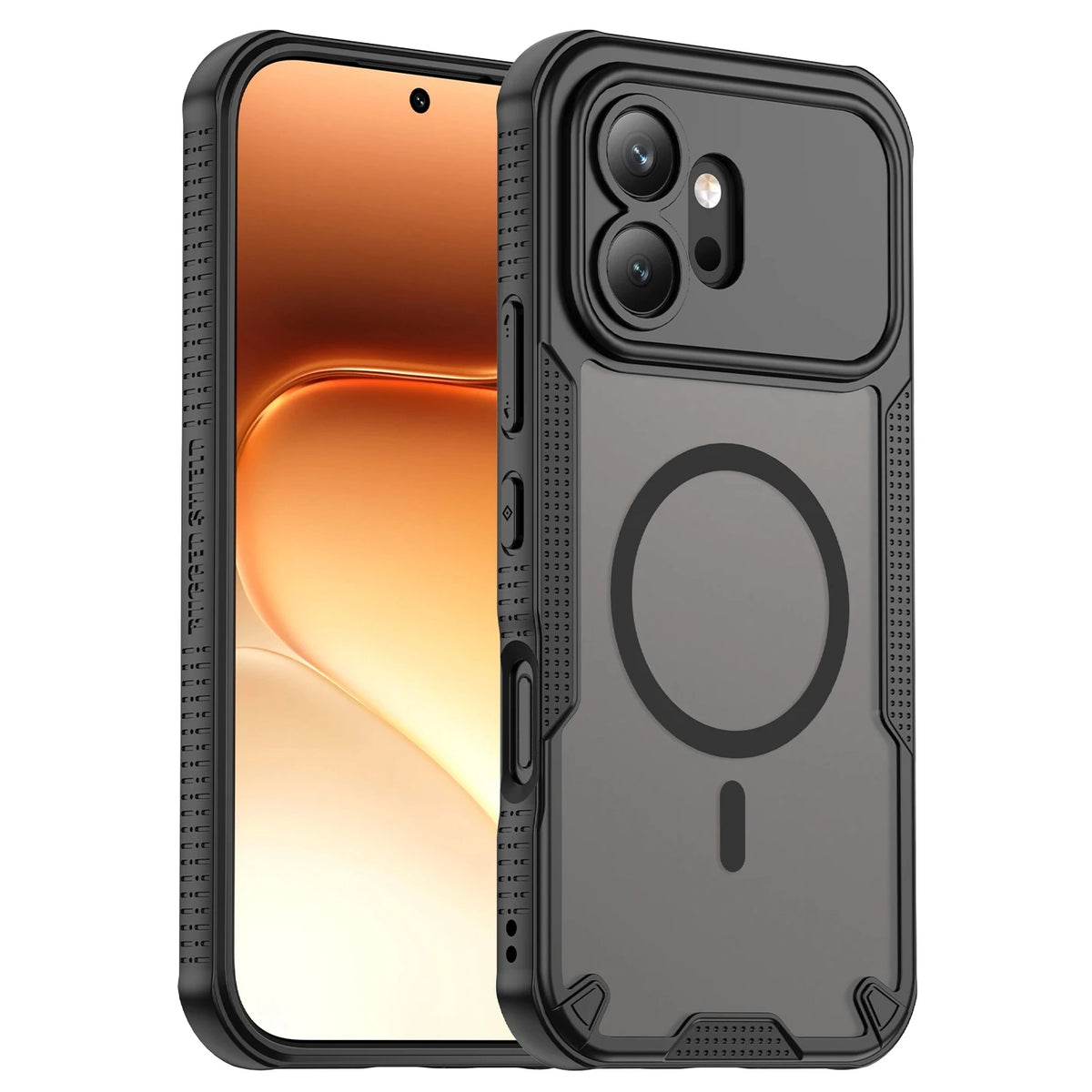 Honor 600 - Translucent FlexCore Magnetic Armor Mobile Cover
