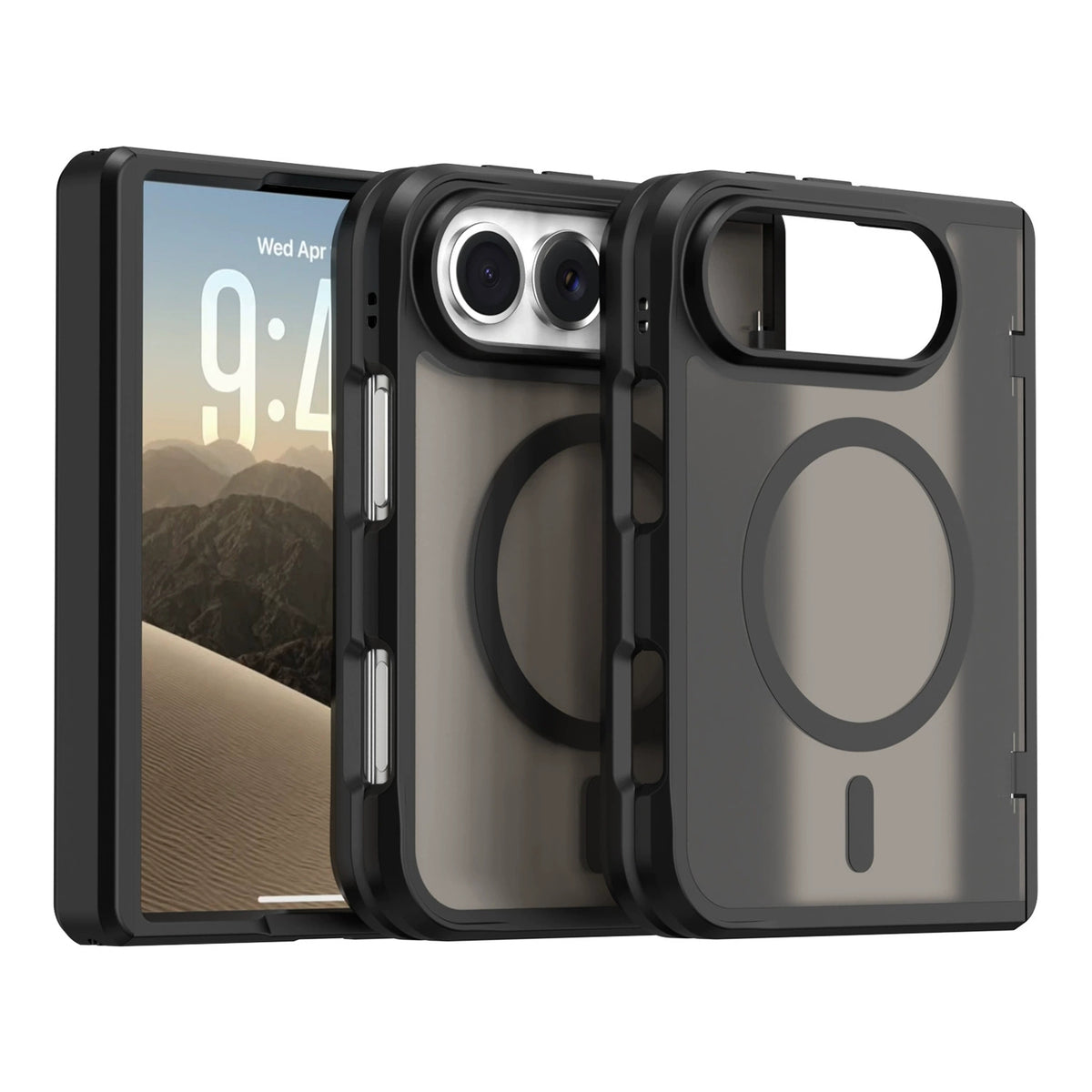 iPhone Duo - Translucent SnapGuard Magnetic Armor Mobile Case