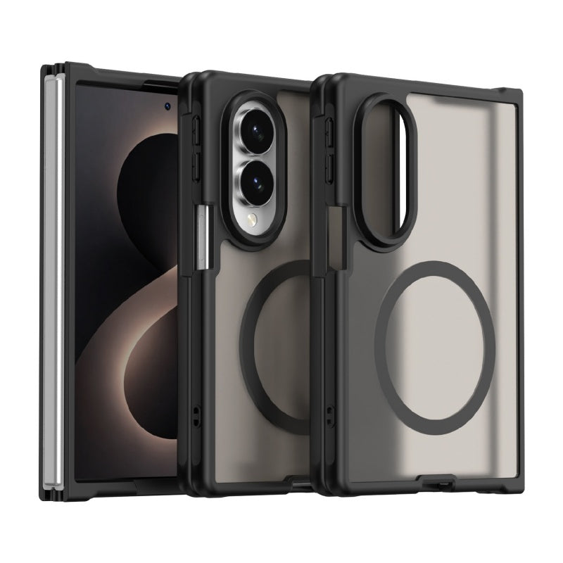 Samsung Galaxy Z Fold 8 - Translucent SnapGuard Magnetic Armor Mobile Case