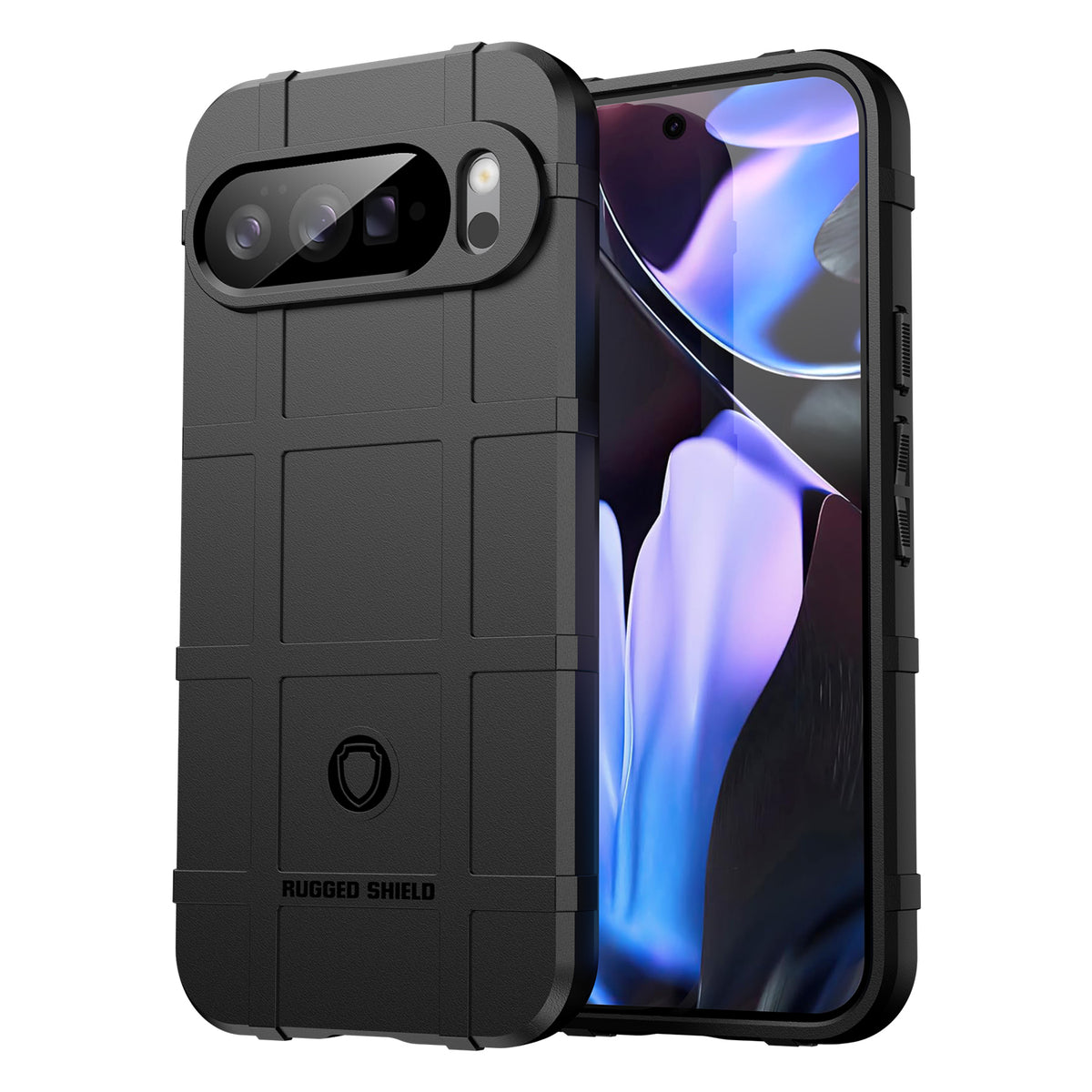 Google Pixel 9 Pro XL - Heavy Duty Rugged Shield Case with Camera Protection