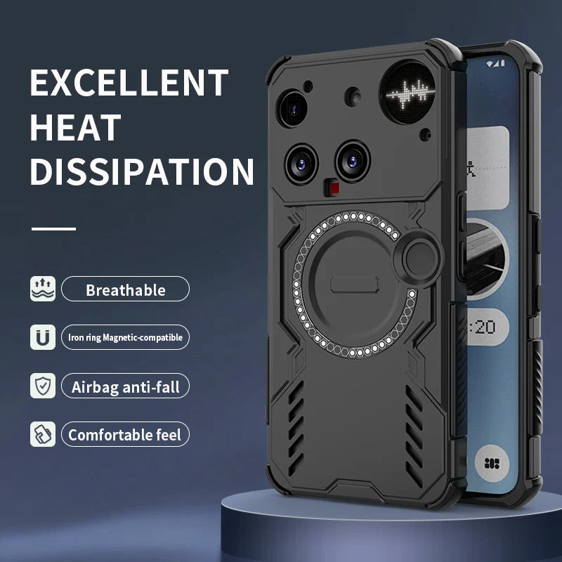 Nothing Phone 3 - HexCore Heat Dissipation Airbag MagSafe Case