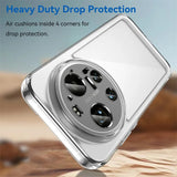 Xiaomi 17 Ultra - Crystal Clear Armor Case with Raised Lens Protection