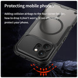 Honor 600 - Translucent FlexCore Magnetic Armor Mobile Cover