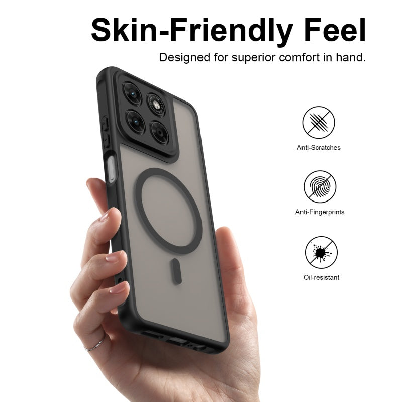 Motorola G Stylus 2025 - Translucent SnapGuard Magnetic Armor Mobile Case