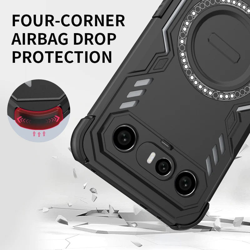 Vivo X300 FE - HexCore Heat Dissipation Airbag MagSafe Case