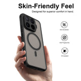 Xiaomi 17T Pro - Translucent SnapGuard Magnetic Armor Mobile Case