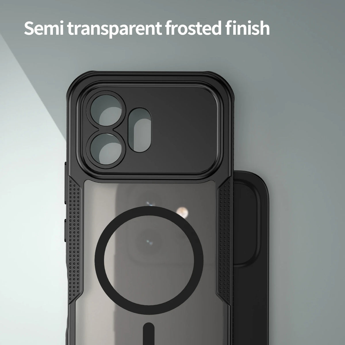 Honor 600 - Translucent FlexCore Magnetic Armor Mobile Cover