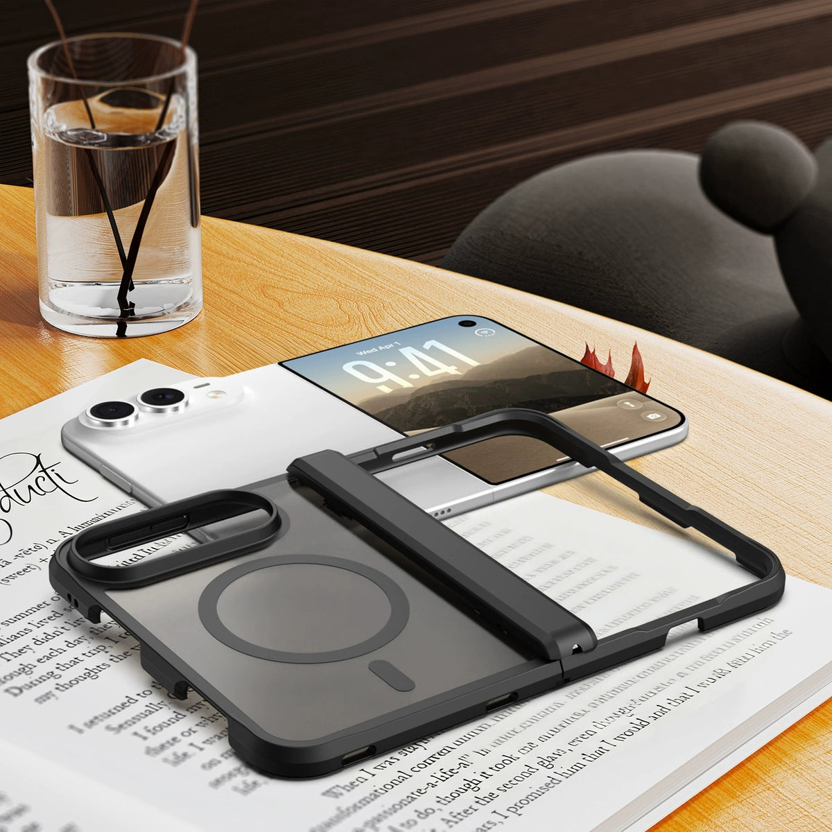 iPhone Duo - Translucent SnapGuard Magnetic Armor Mobile Case