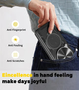 Xiaomi 17 Ultra - Bunker Ring Kickstand Case with Slide Camera Protection