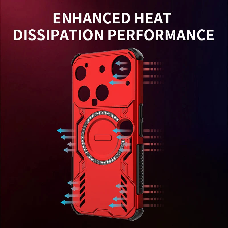 Nothing Phone 3 - HexCore Heat Dissipation Airbag MagSafe Case