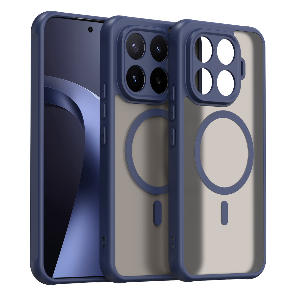 Xiaomi 17T Pro - Translucent SnapGuard Magnetic Armor Mobile Case