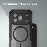 Honor 600 Pro - Translucent FlexCore Magnetic Armor Mobile Cover