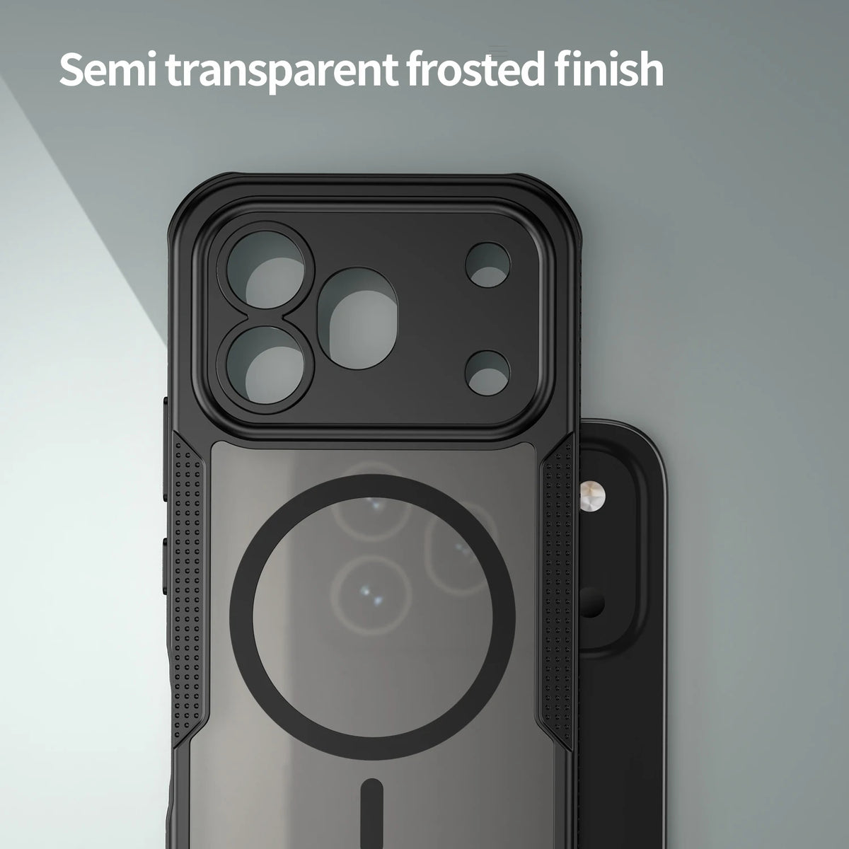 Honor 600 Pro - Translucent FlexCore Magnetic Armor Mobile Cover