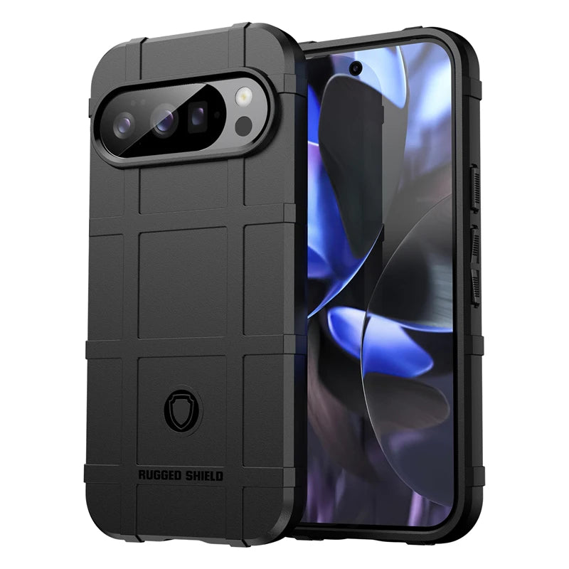 Google Pixel 9 Pro XL - Heavy Duty Rugged Shield Case with Camera Protection