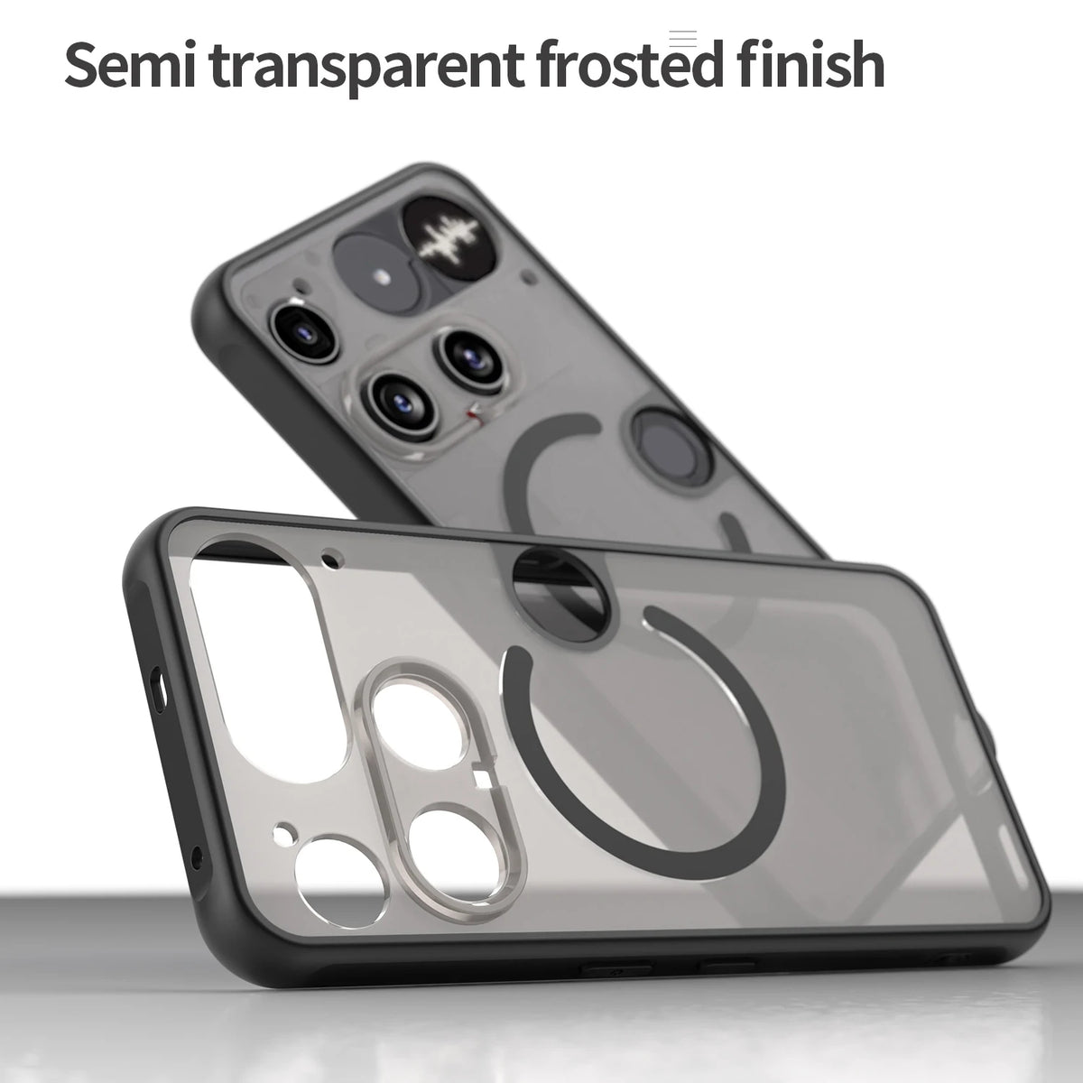 Nothing Phone 3 - Translucent SnapGuard Magnetic Armor Mobile Case