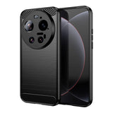 Xiaomi 17 Ultra - Anti-Fingerprint Brushed TPU Case with Raised Camera Protection
