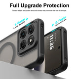 Motorola G Stylus 2025 - Translucent SnapGuard Magnetic Armor Mobile Case