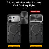 Infinix Note 60/60 Pro - Bunker Ring Kickstand Case with Slide Camera Protection