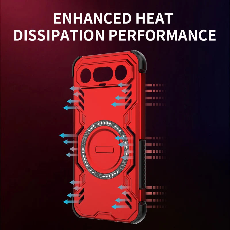 Vivo X300 FE - HexCore Heat Dissipation Airbag MagSafe Case