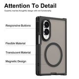 Samsung Galaxy Z Fold 8 - Translucent SnapGuard Magnetic Armor Mobile Case