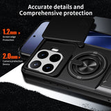 Nothing Phone 4a Pro - Magnetic Ironclad Case with Sliding Lens Cover, Ring Holder & Kickstand