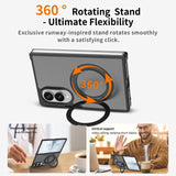 Samsung Galaxy Z Fold 8 - Translucent RingCore 360° Rotating Kickstand MagSafe Case