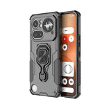 Nothing Phone 4a Pro - StrikerCore Military Grade Armor Case with Rotating Ring Stand