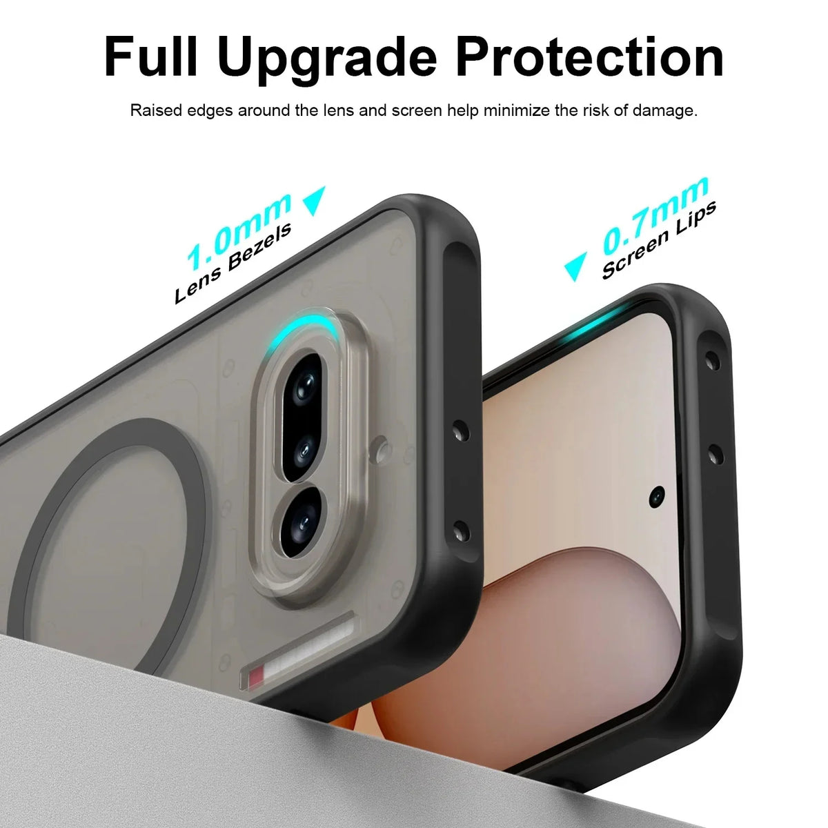 Nothing Phone 4a - Translucent SnapGuard Magnetic Armor Mobile Case