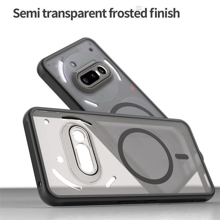 Nothing Phone 3a - Translucent SnapGuard Magnetic Armor Mobile Case
