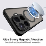 Xiaomi 17T Pro - Translucent SnapGuard Magnetic Armor Mobile Case