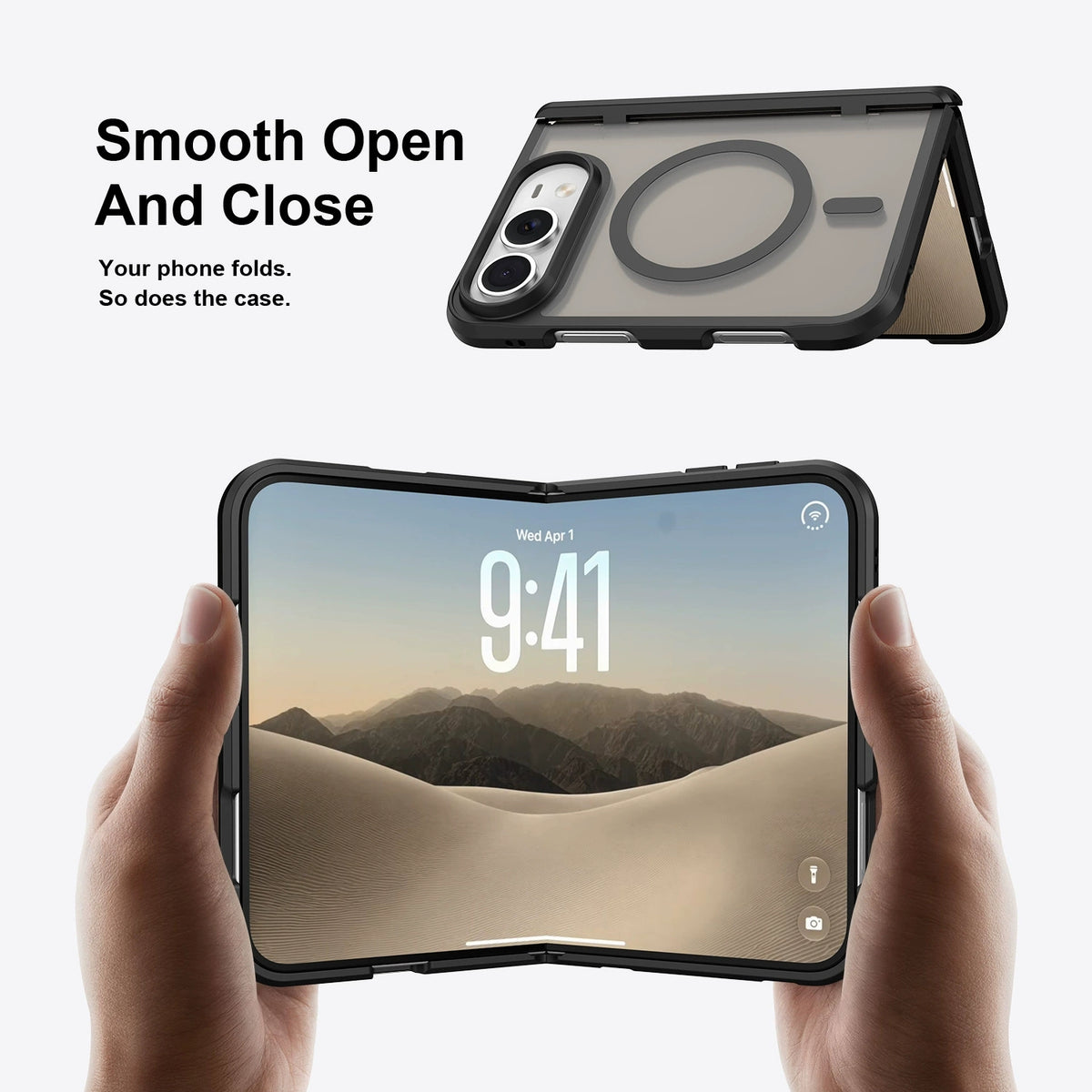iPhone Duo - Translucent SnapGuard Magnetic Armor Mobile Case