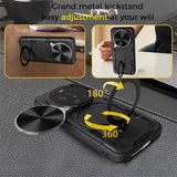 Xiaomi 17 Ultra - Bunker Ring Kickstand Case with Slide Camera Protection