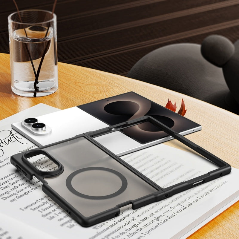 Samsung Galaxy Z Fold 8 - Translucent SnapGuard Magnetic Armor Mobile Case