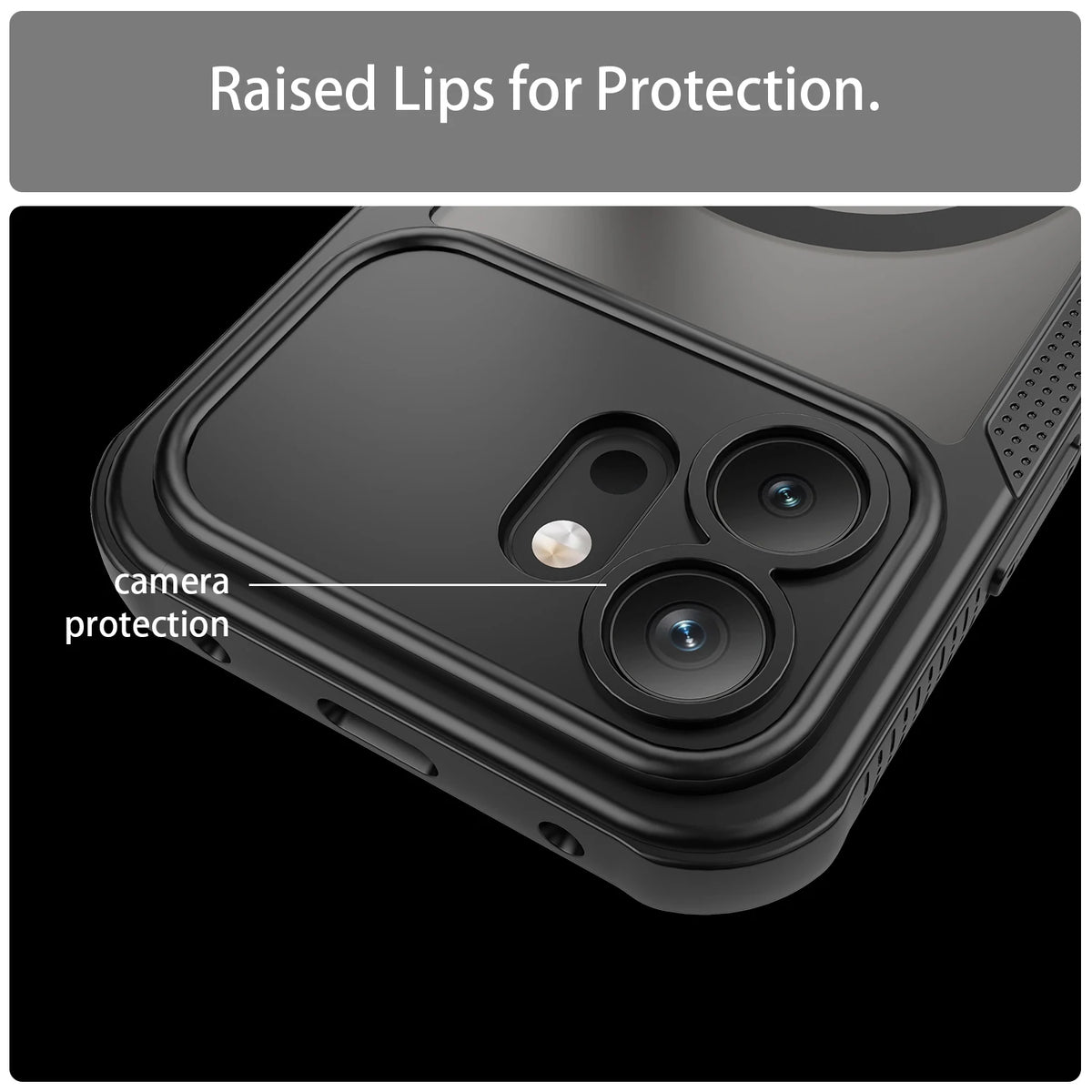 Honor 600 - Translucent FlexCore Magnetic Armor Mobile Cover