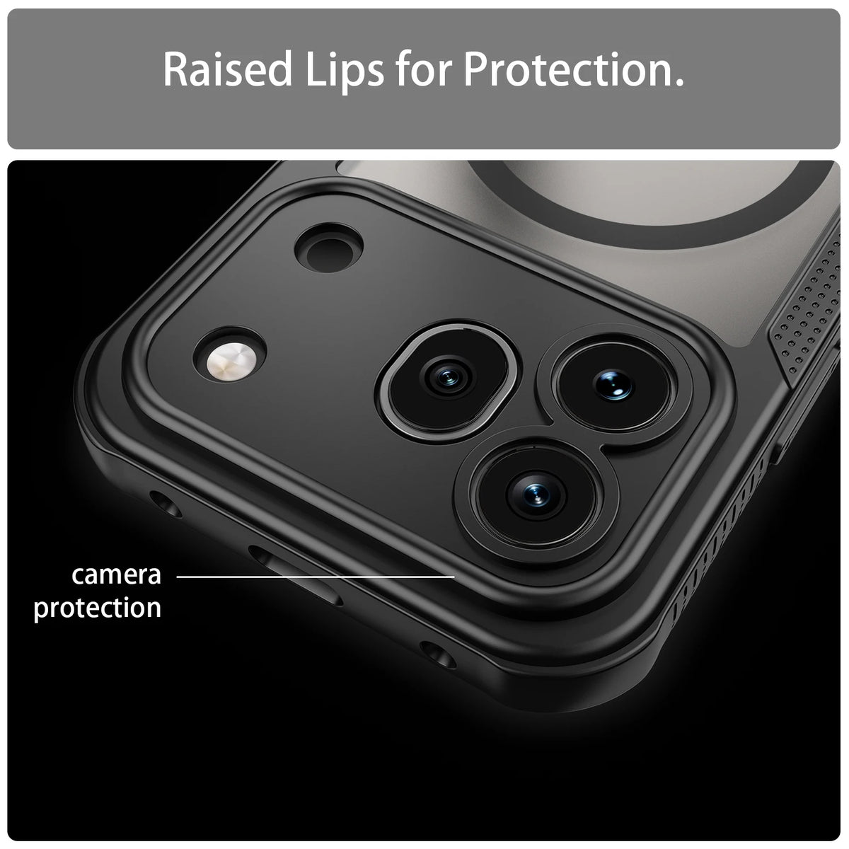 Honor 600 Pro - Translucent FlexCore Magnetic Armor Mobile Cover