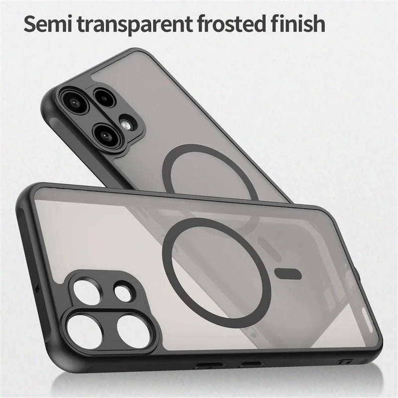 Nothing Phone 3a Lite - Translucent SnapGuard Magnetic Armor Mobile Case