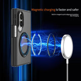 Samsung Galaxy Z Fold 8 - Translucent RingCore 360° Rotating Kickstand MagSafe Case
