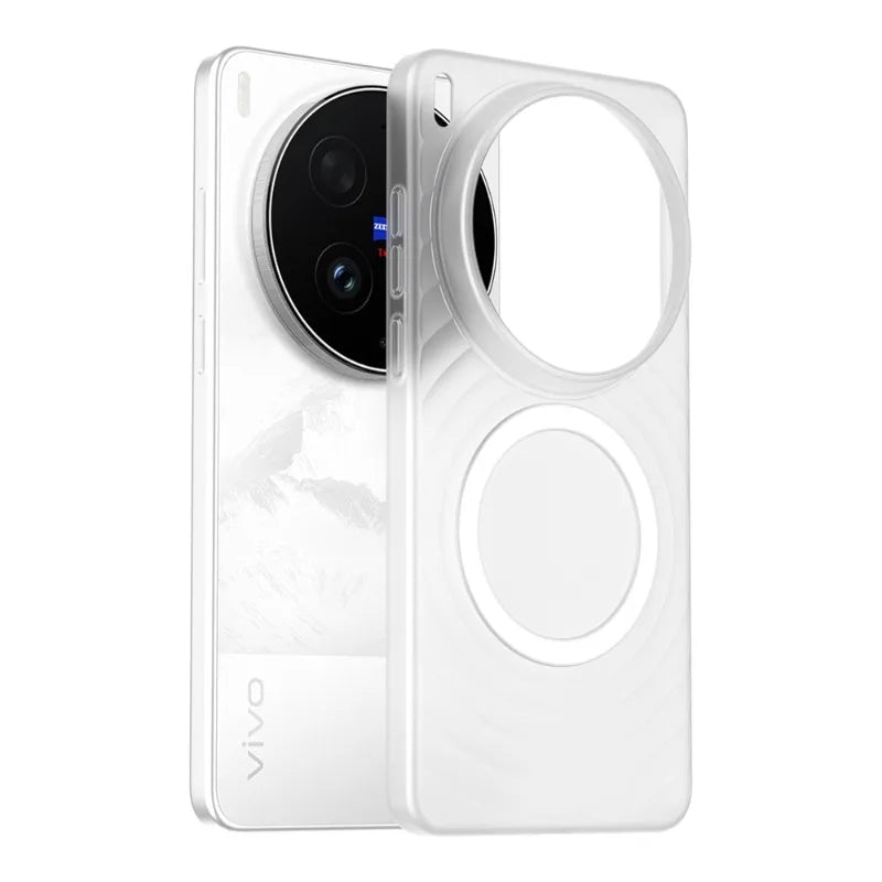 Vivo X300 Pro - Anti-Yellow PP MagSafe Ripple Matte Mobile Case