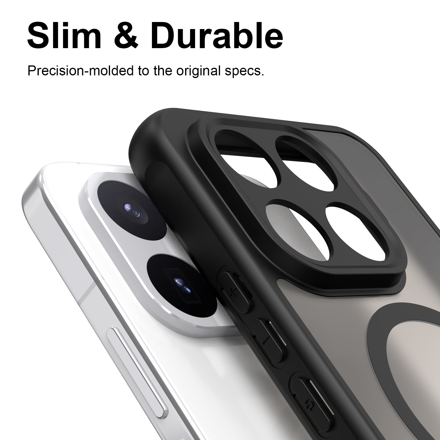 Xiaomi 17T - Translucent SnapGuard Magnetic Armor Mobile Case