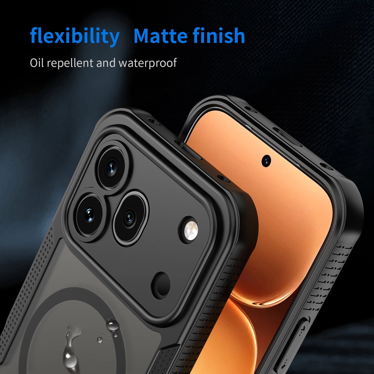 Honor 600 Pro - Translucent FlexCore Magnetic Armor Mobile Cover