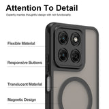 Motorola G Stylus 2025 - Translucent SnapGuard Magnetic Armor Mobile Case